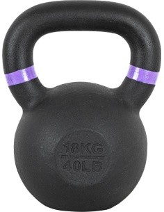 Cast Iron Kettlebell inSPORTline Powder 18 kg