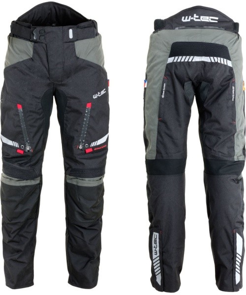 Motorcycle Pants W-TEC Excellent - Thunderstorm Gray