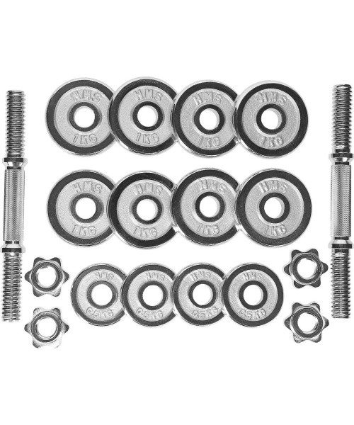 STC15 DUMBBELL SET IN SUITCASE HMS