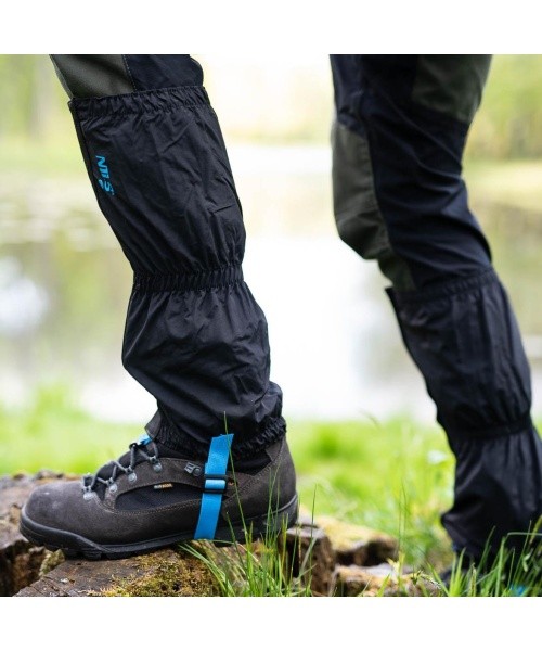 NC1765 BLACK GAITERS NILS CAMP