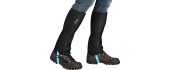 NC1765 BLACK GAITERS NILS CAMP