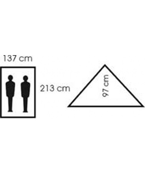 Tent MFH Minipack - BW Camo, 2 persons