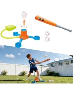 Children’s Baseball Set w/ Air-Powered Launcher inSPORTline TBS300