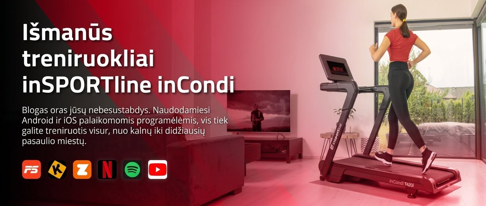 inCondi bėgimo takeliai