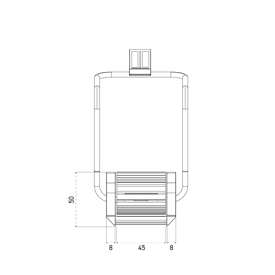 sprintbok techninės detalės i&scaron; priekio